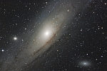 Bild: M31 mit Begleitern