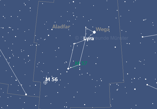 Grafik: Sternbild Leier
