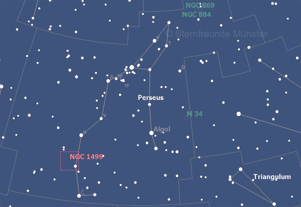 Grafik: Sternbild Perseus