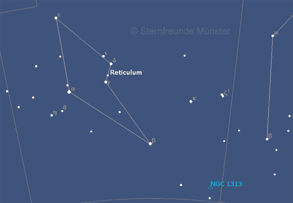 Grafik: Sternbild Netz